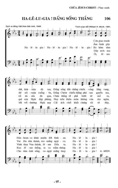 Ha-lê-lu-gia! Đấng Sống Thắng