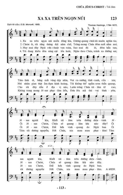 Xa Xa Trên Ngọn Núi