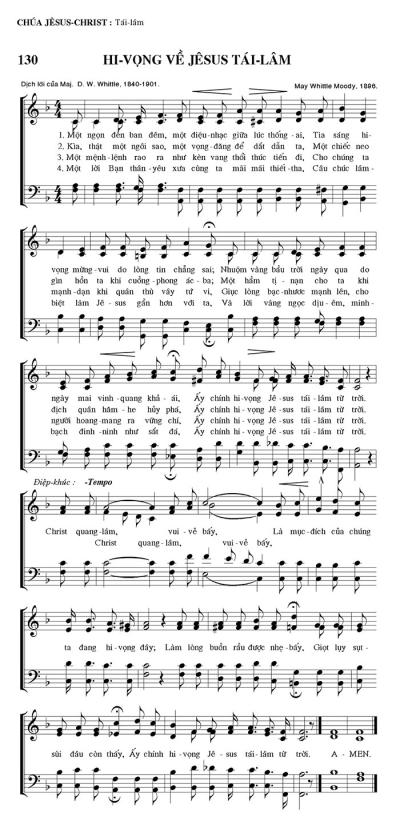 Hi Vọng Về Jesus Tái Lâm