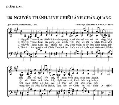 Nguyền Thánh Linh Chiếu Ánh Chân Quang