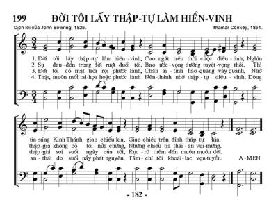 Đời Tôi Lấy Thập Tự Làm Hiển Vinh