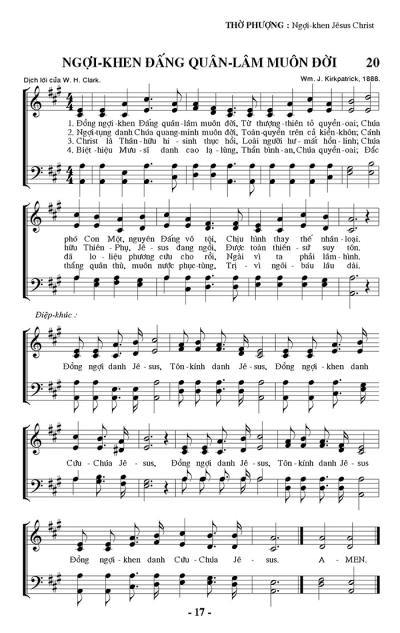 Ngợi Khen Đấng Quân Lâm Muôn Đời