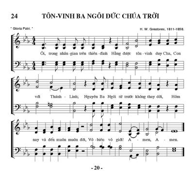 Tôn Vinh Ba Ngôi Đức Chúa Trời