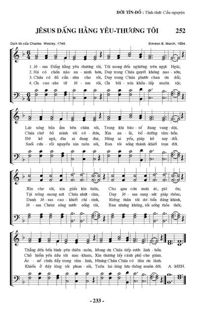 Jesus Đấng Hằng Yêu Thương Tôi