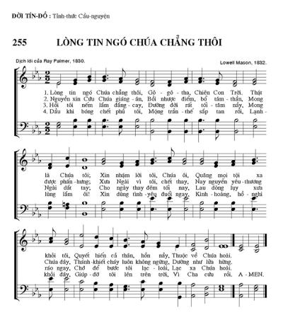 Lòng Tin Ngó Chúa Chẳng Thôi