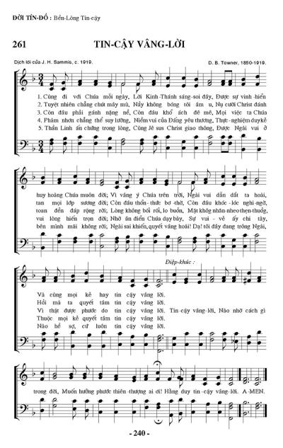 Tin Cậy Vâng Lời