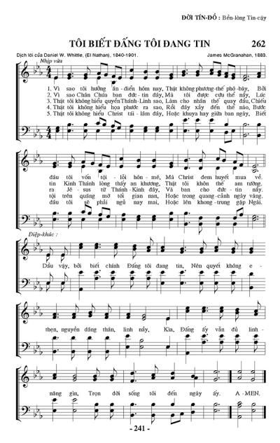 Tôi Biết Đấng Tôi Đang Tin