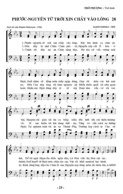 Phước Nguyên Từ Trời Xin Chảy Vào Lòng