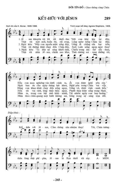 Kết Hữu Với Jesus