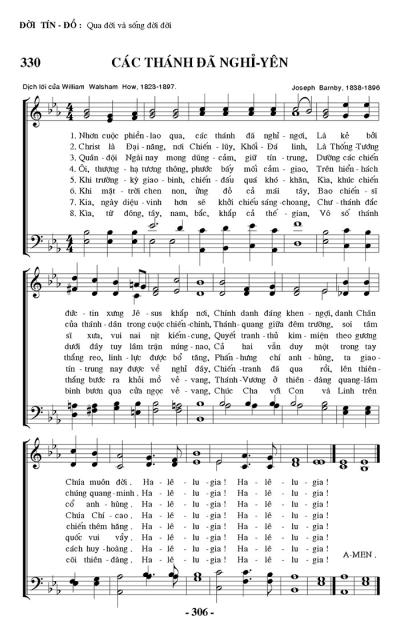 Các Thánh Đã Nghỉ Yên