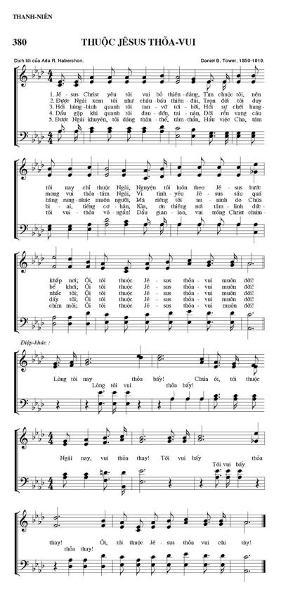 Thuộc Jesus Thỏa Vui