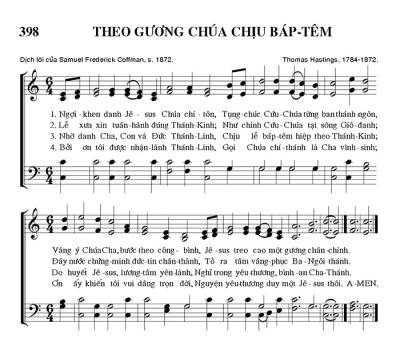 Theo Gương Chúa Chịu Báp Têm