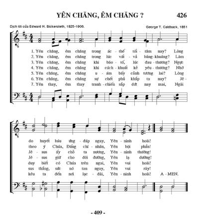 Yên Chăng? Êm Chăng?