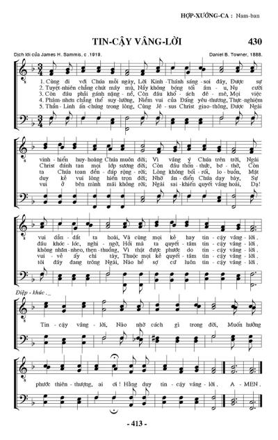 Tin Cậy Vâng Lời