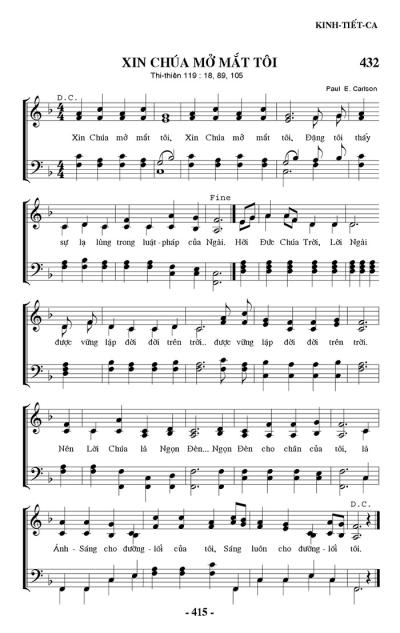 Xin Chúa Mở Mắt Tôi