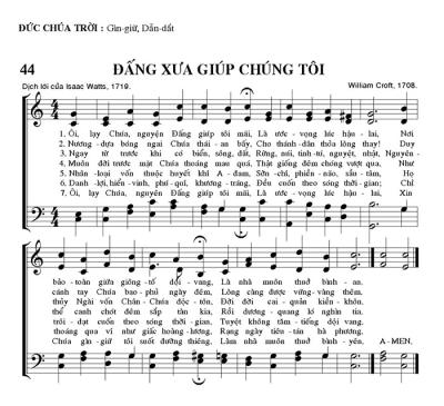 Đấng Xưa Giúp Chúng Tôi