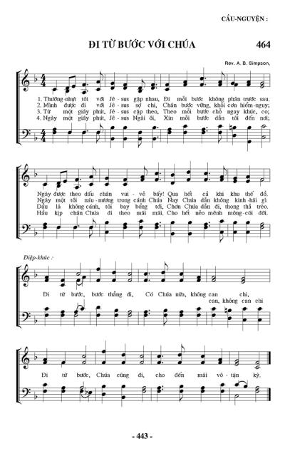 Đi Từ Bước Với Chúa