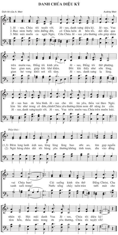 Danh Chúa Diệu Kỳ