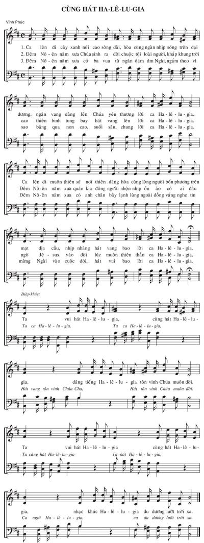 Cùng Hát Ha-lê-lu-gia