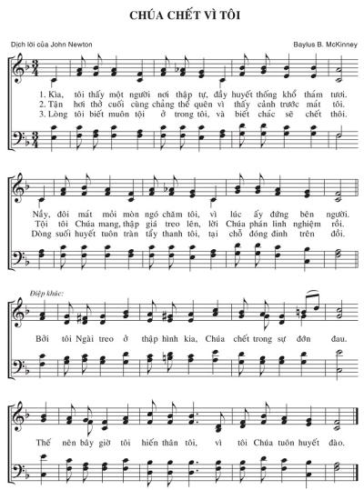 Chúa Chết Vì Tôi