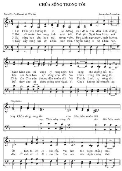 Chúa Sống Trong Tôi