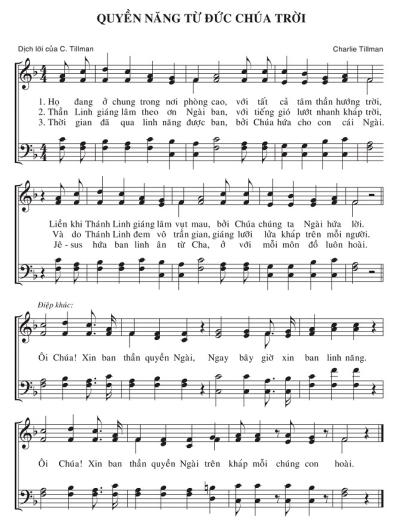 Quyền Năng Từ Đức Chúa Trời