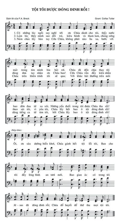 Tội Tôi Được Đóng Đinh Rồi