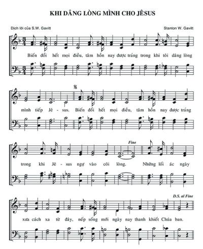 Khi Dâng Lòng Mình Cho Jêsus