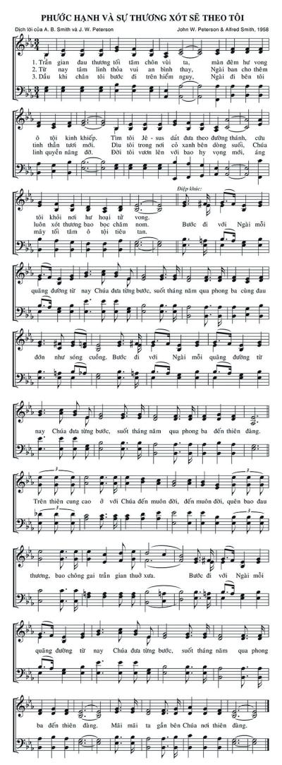 Phước Hạnh Và Sự Thương Xót Sẽ Theo Tôi