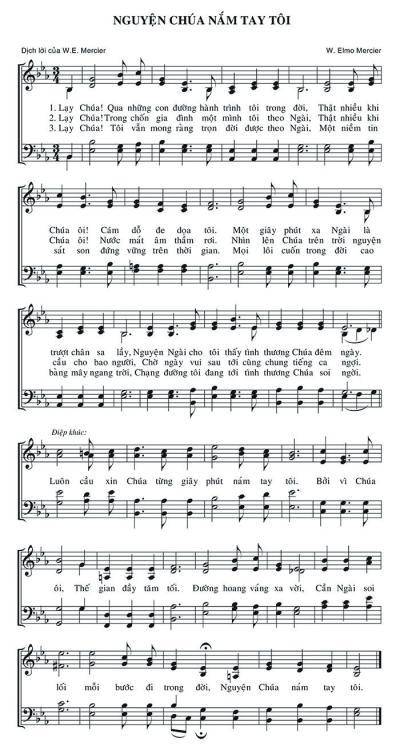 Nguyện Chúa Nắm Tay Tôi