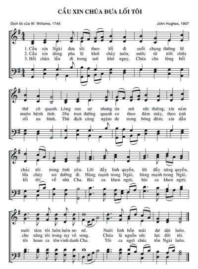 Cầu Xin Chúa Đưa Lối Tôi