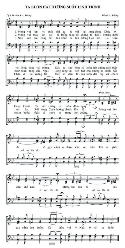 Ta Luôn Hát Xướng Suốt Linh Trình