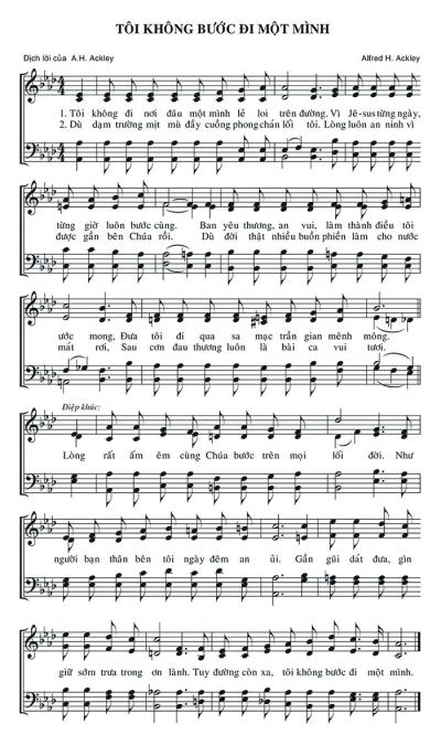 Tôi Không Bước Đi Một Mình