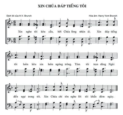 Xin Chúa Đáp Tiếng Tôi