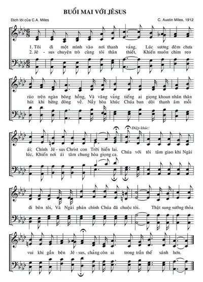 Buổi Mai Với Jêsus