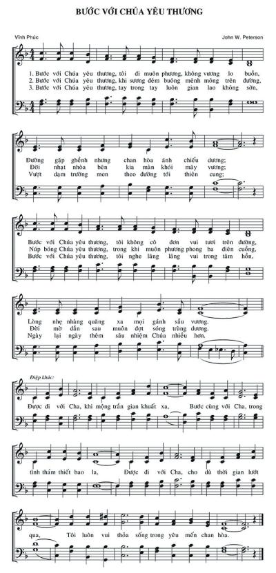 Bước Với Chúa Yêu Thương