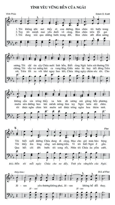 Tình Yêu Vững Bền Của Ngài