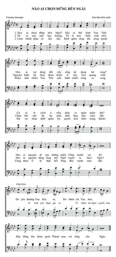 Nào Ai Chọn Đứng Bên Ngài