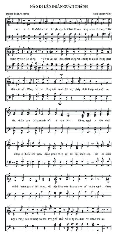 Nào Đi Lên Đoàn Quân Thánh