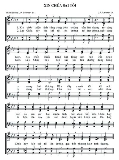 Xin Chúa Sai Tôi