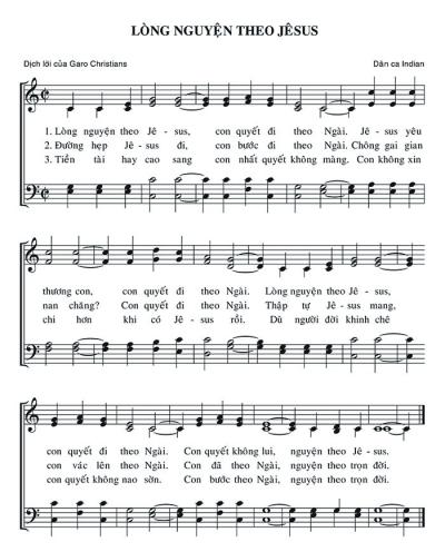 Lòng Nguyện Theo Jêsus