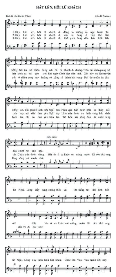 Hát Lên, Hỡi Lữ Khách