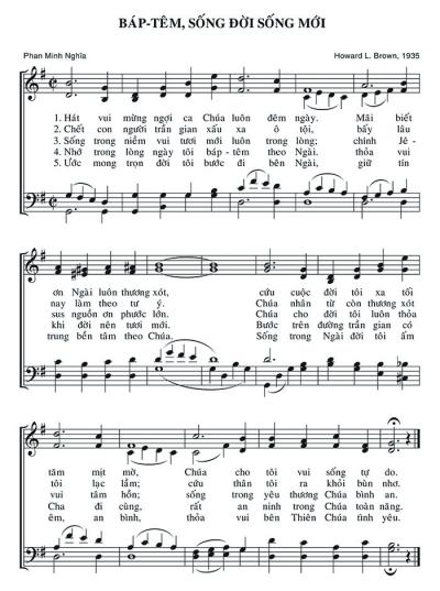 Báp-têm, Sống Đời Sống Mới