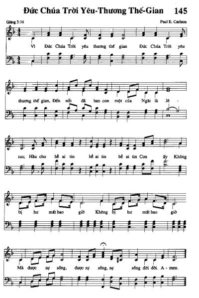 Đức Chúa Trời Yêu Thương Thế Gian