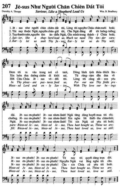 Jesus Như Người Chăn Chiên Dắt Tôi