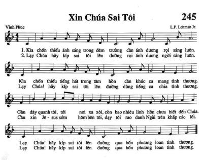 Xin Chúa Sai Tôi