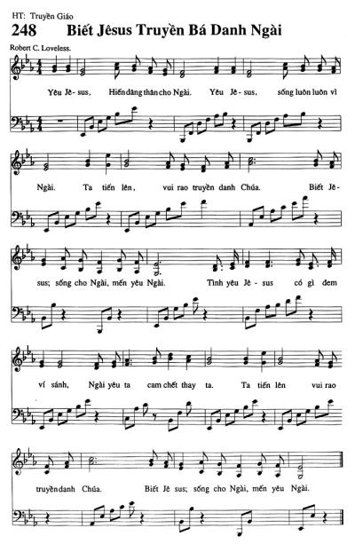 Biết Jesus Truyền Bá Danh Ngài