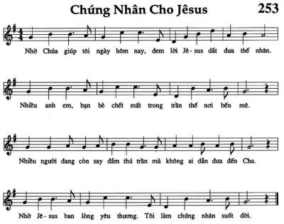 Chứng Nhân Cho Jesus