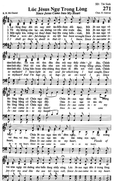 Lúc Jesus Ngự Trong Lòng