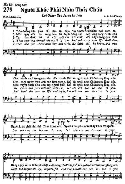 Người Khác Phải Nhìn Thấy Chúa